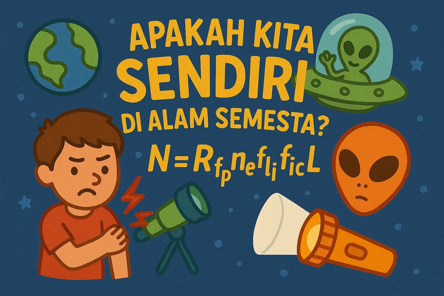 apakah kita sendirian alam semesta