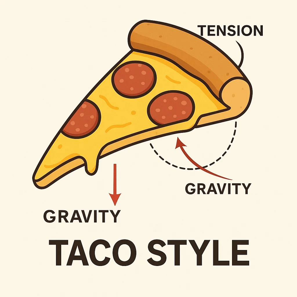 pizza taco style