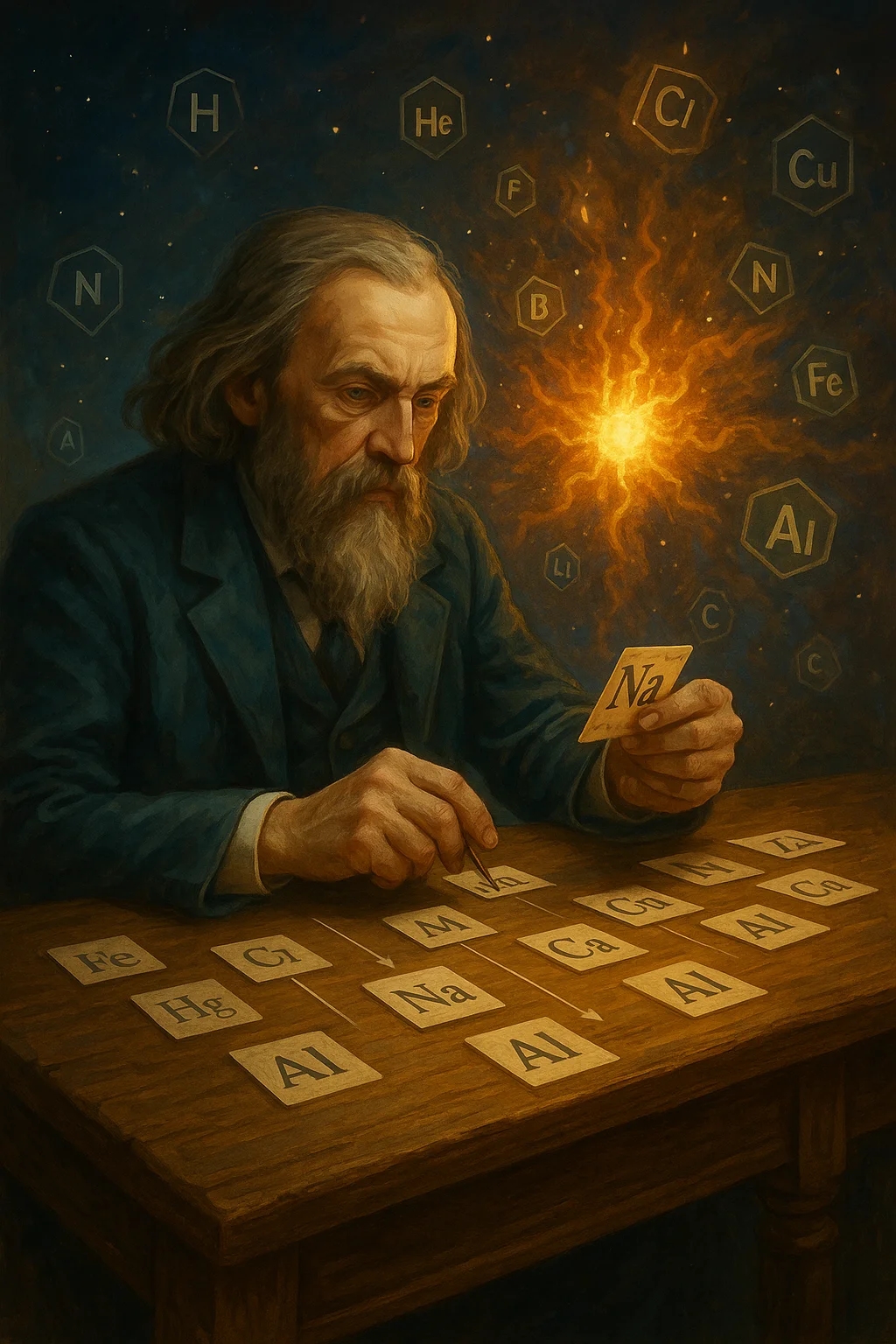 tabel periodik dmitri mendeleev