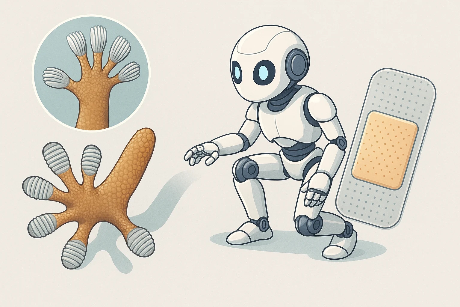 robot kaki tokek